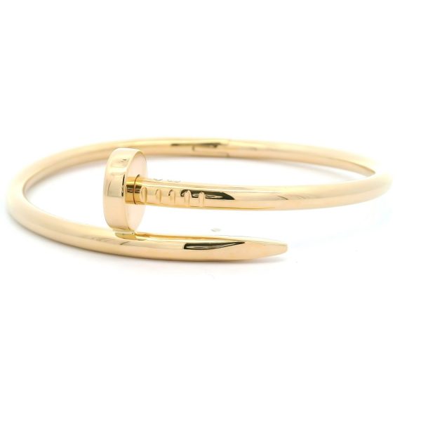 18K Gold Fake Cartier Nail Bracelet Copy B6048217