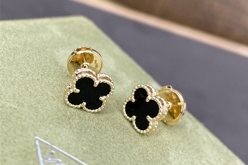 What Makes Van Cleef Vintage Onyx Earrings So Special