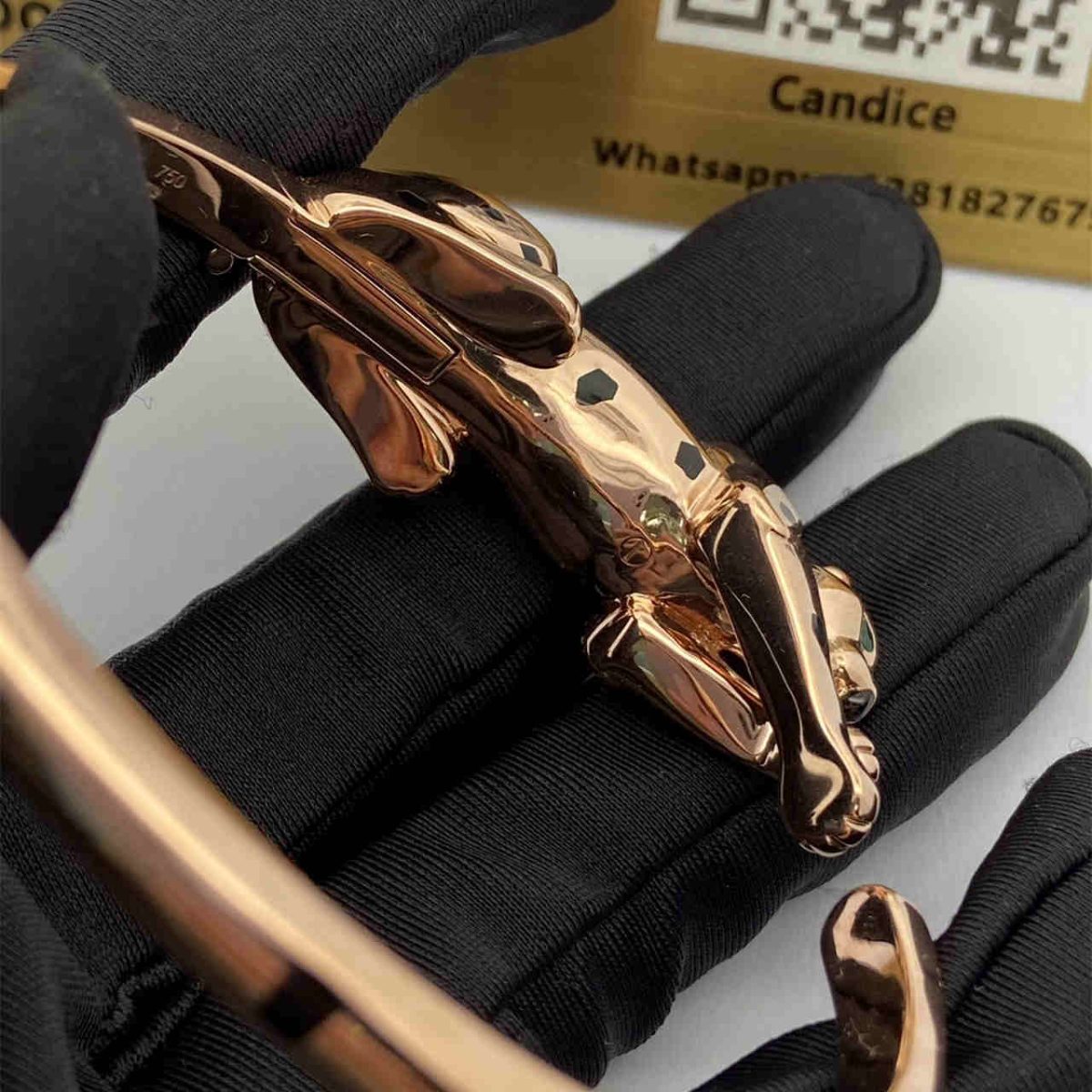 18K Rose Gold Panthère de Cartier Bracelet N6712117