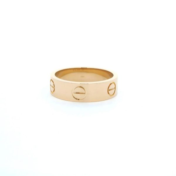 Cartier 18K Love Ring Dupe Real Gold B4084600